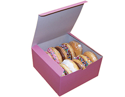 DOZEN DONUT BOX 7 3/4 X 7 3/4